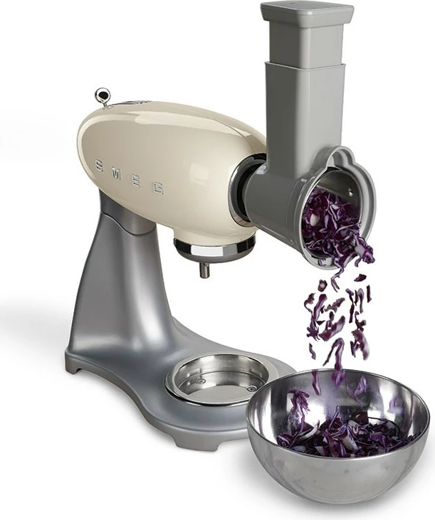 Set za rezanje zelenjave, SMEG SMSG01, za SMF01/02/03/13, inox, siva