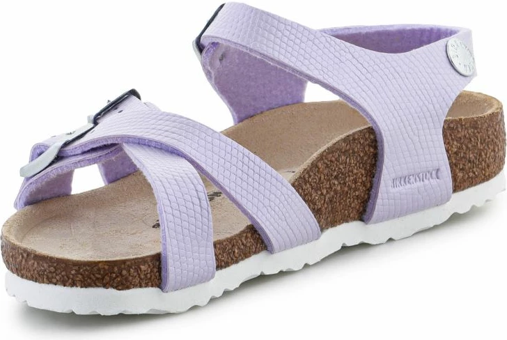 Sandali za otroke Birkenstock Kumba Shiny Lizard, vijolični