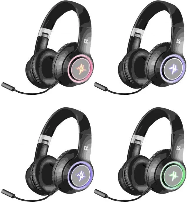 Brezžične slušalke z LED Defender Freemotion B571, črne