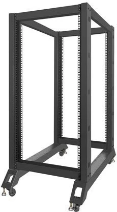 Odpvoren rack 22U, 600x1000 mm, črn - Lanberg OR01-6022-B