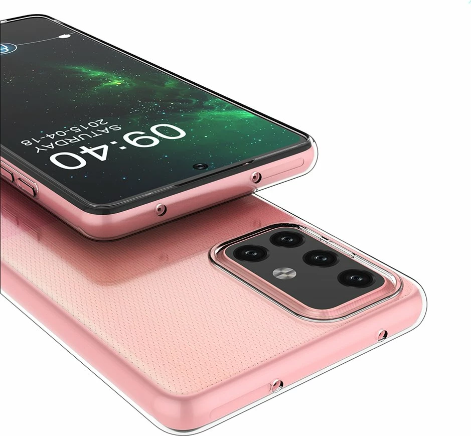 Prozoren ovitek Hurtel Ultra Clear 0,5 mm za Samsung Galaxy A73