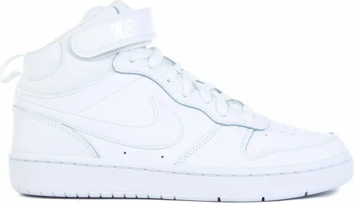 Superge, Nike Court Borough Mid 2 (GS), bele