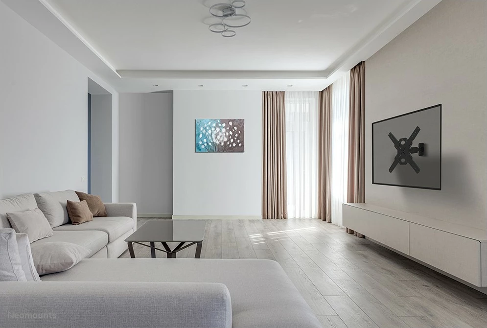 Držalo za TV Newstar Neomounts WL40S-840BL14, 32–65 palcev, polni premik, jeklo, črno