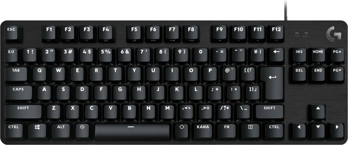 Mehanska tipkovnica brez številske tipkovnice Logitech G413 TKL SE, bela LED, črna