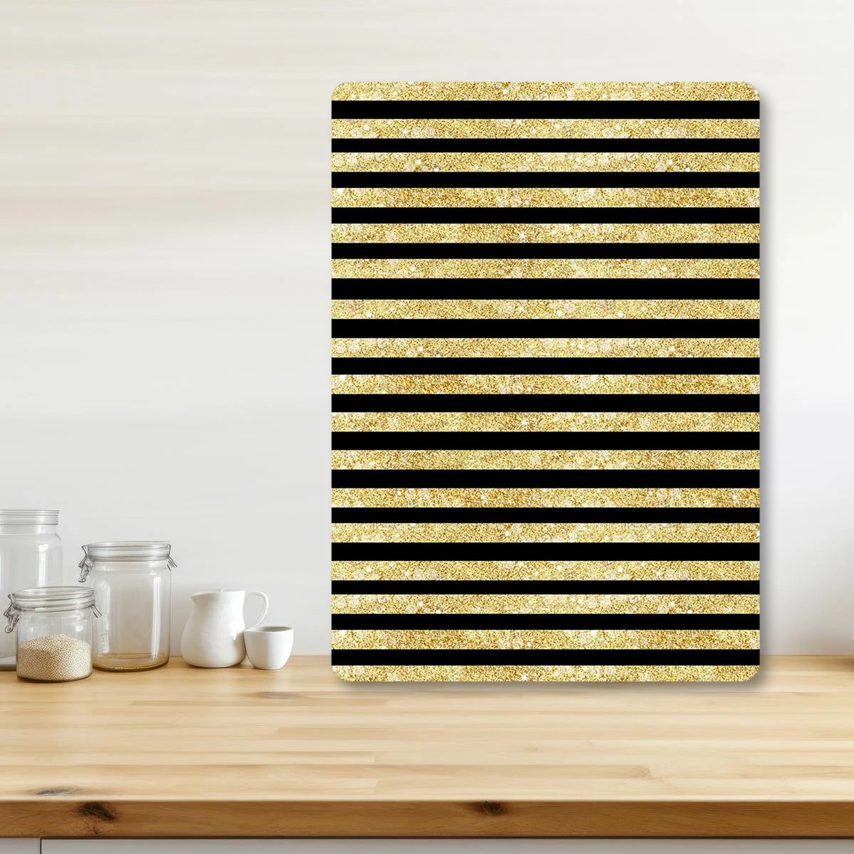 Rezalna deska iz kaljenega stekla, večbarvna, Hermia Ckt44 - 20x30 cm