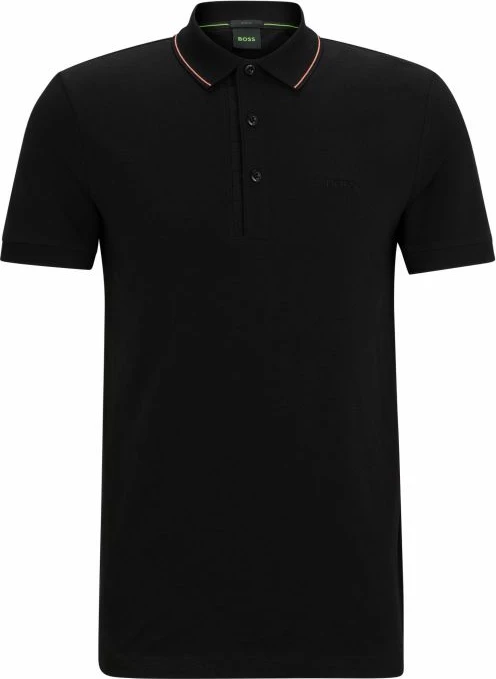 Polo majica za moške Boss, črna