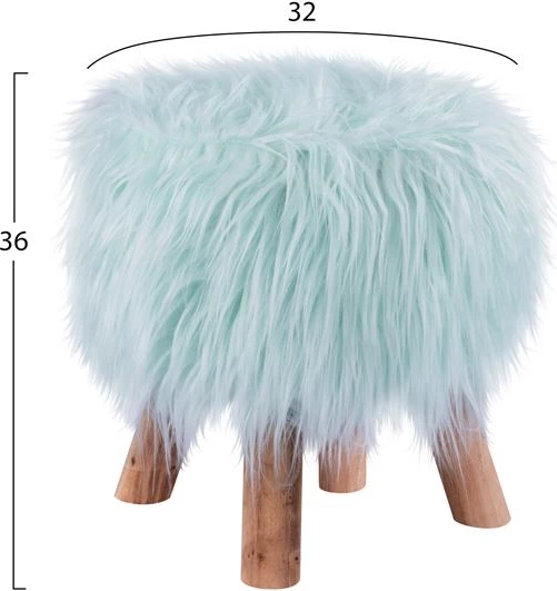 Stolček Beck FH8410.04 sejemska turkizna ''32x36cm