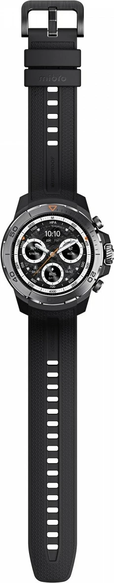 Pametna ura Mibro GS Explorer, 1,3", 128 MB, 460 mAh, črna