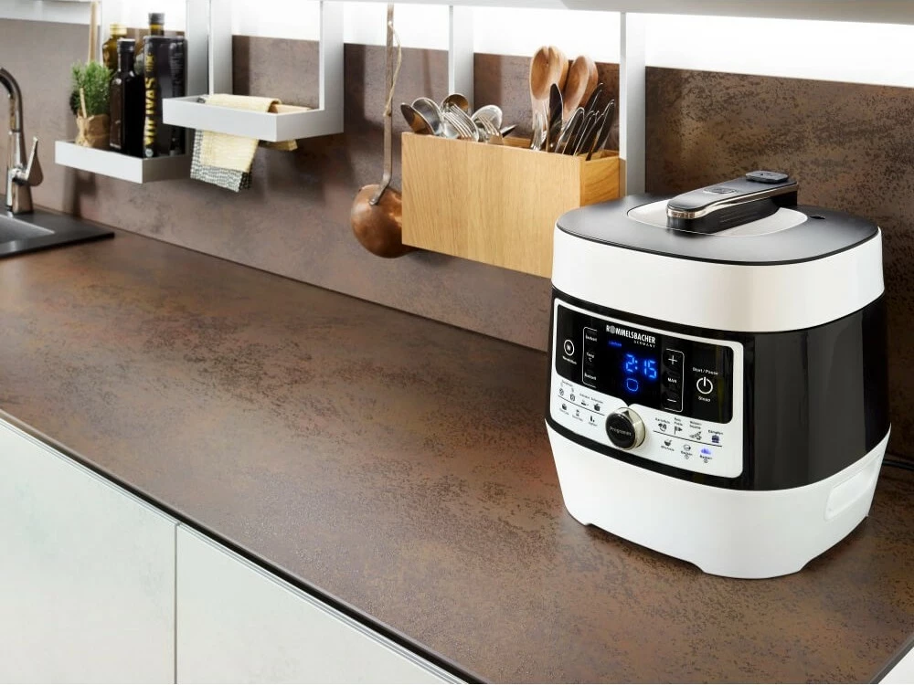 Večfunkcijski kuhalnik ROMMELSBACHER MD 1000, 4 L, digitalen, črno/bele