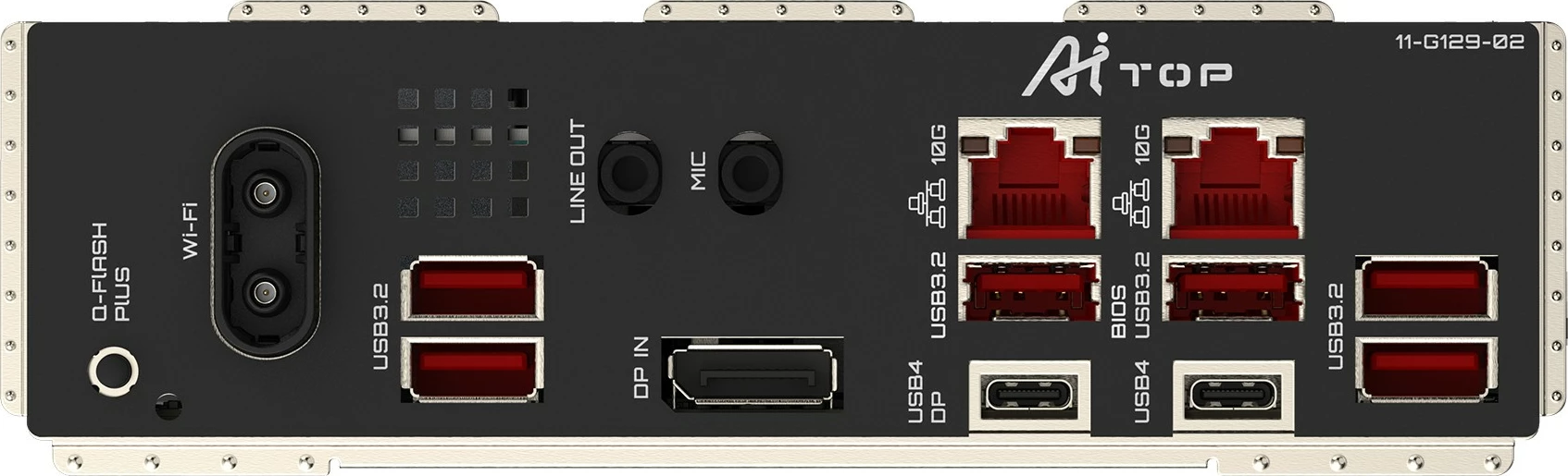 Matična plošča Gigabyte TRX50 AI TOP, sTR5, ATX, za Threadripper, sive