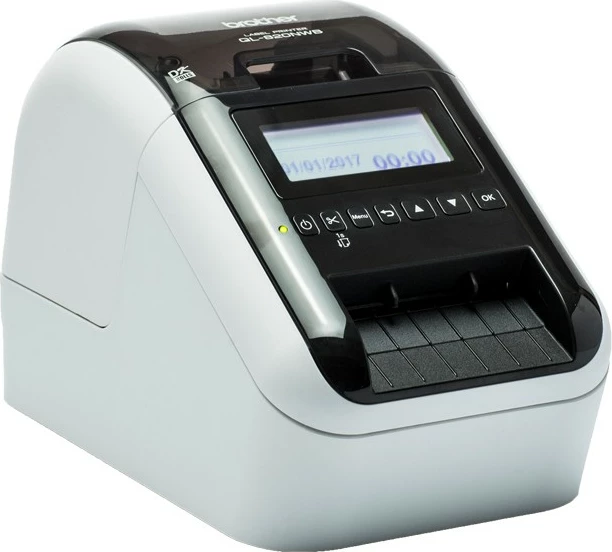 Profesionalni tiskalnik etiket Brother QL-820NWBVMXX1, Wi-Fi, Bluetooth, vgrajena baterija