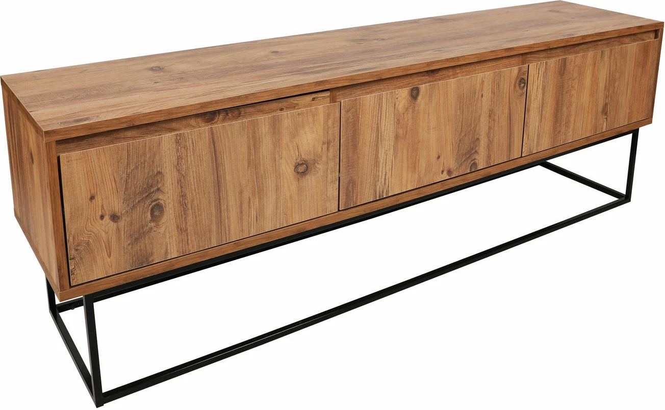 Komoda za TV Lupin 140 Skye Decor, oreh in črna