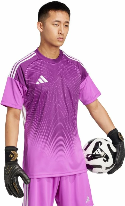 Vratarjev dres za moške, vijoličen adidas