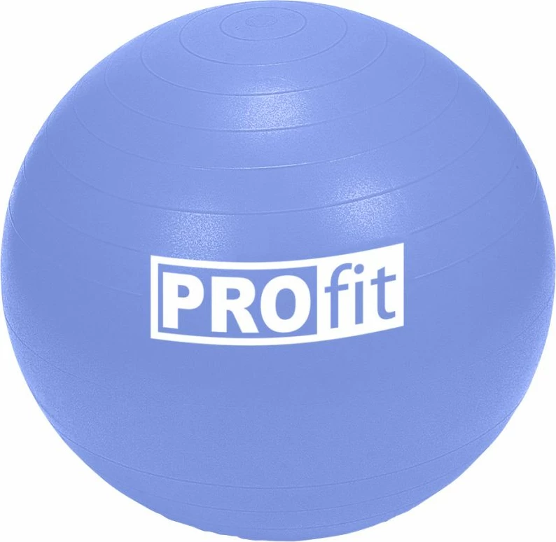Fitnes žoga PROfit 65 cm, modra