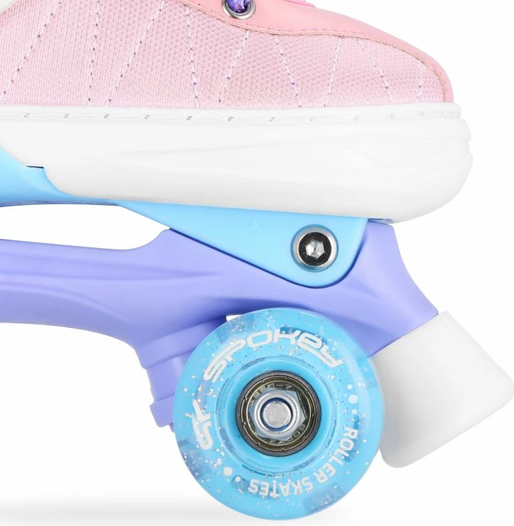 Rolke za dekleta Spokey BUFF PRO, velikost 38-41, rožnata