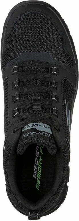 Športne tekaške superge Skechers za moške, črne
