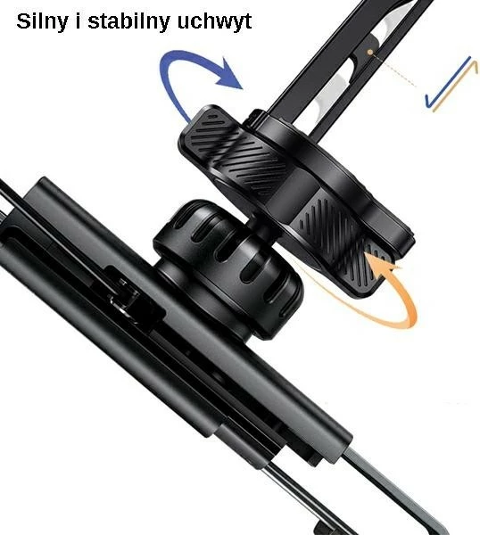 Nosilec za telefon za v avto USAMS US-ZJ058, črn