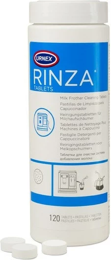 Čistilne tablete za napenjalnike mleka URNEX Rinza M61, 120 kos