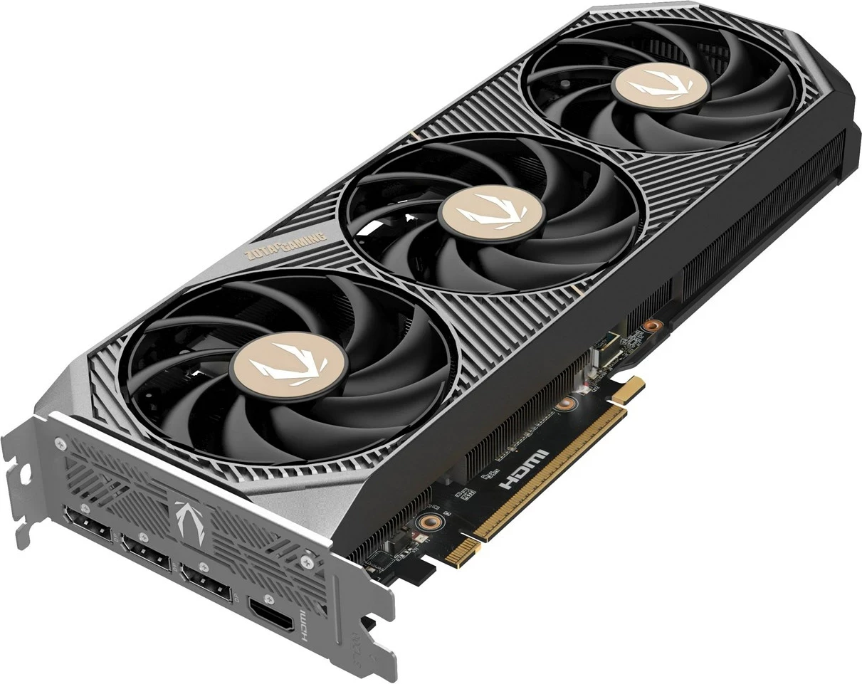 Grafična kartica ZOTAC GeForce RTX 5070 SOLID OC, 12 GB GDDR7, črna