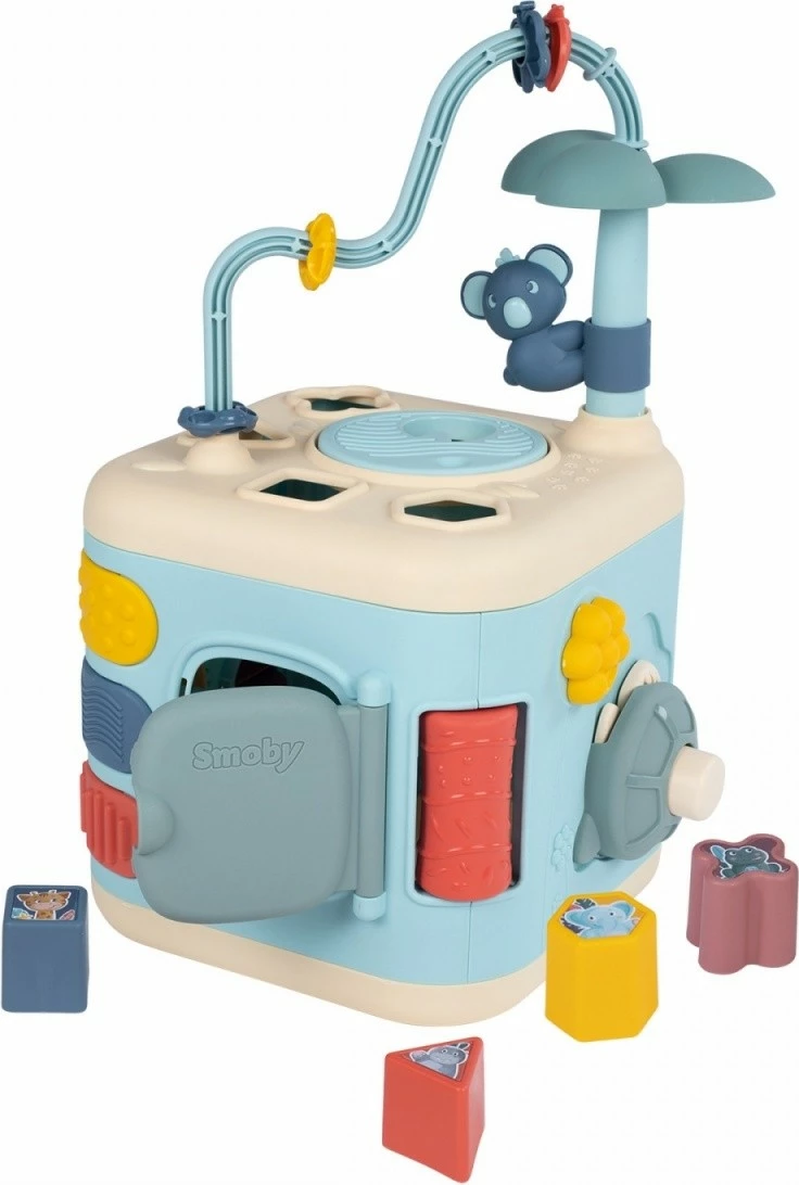 Izobraževalna igrača Smoby Little Cube, plastična, večbarvna