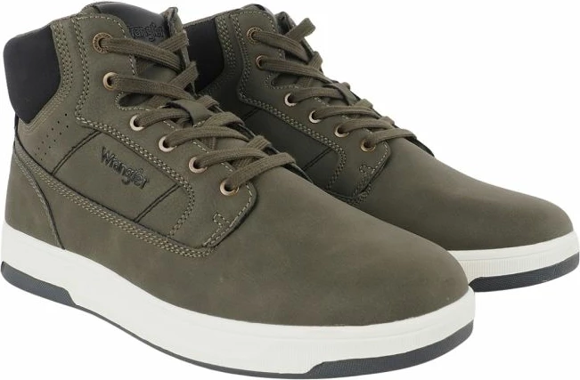 Moški čevlji Wrangler Denver Mid, zeleni