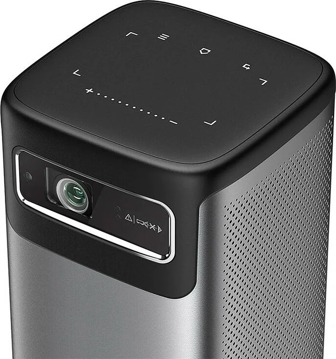 Mini projektor, 3D, 4K, Bluetooth, WiFi, 8000mAh, BlitzWolf BW-VT2 PRO MAX, siv