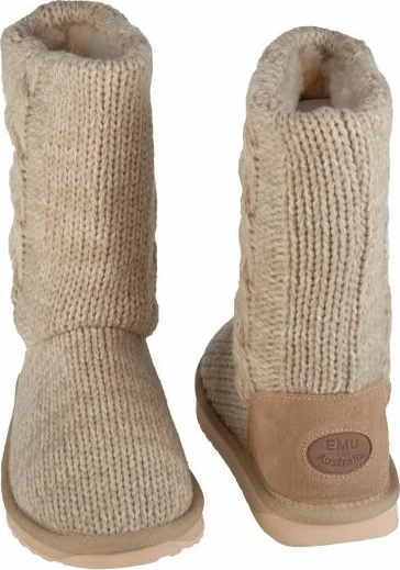 Topli papuči EMU Australia, krem