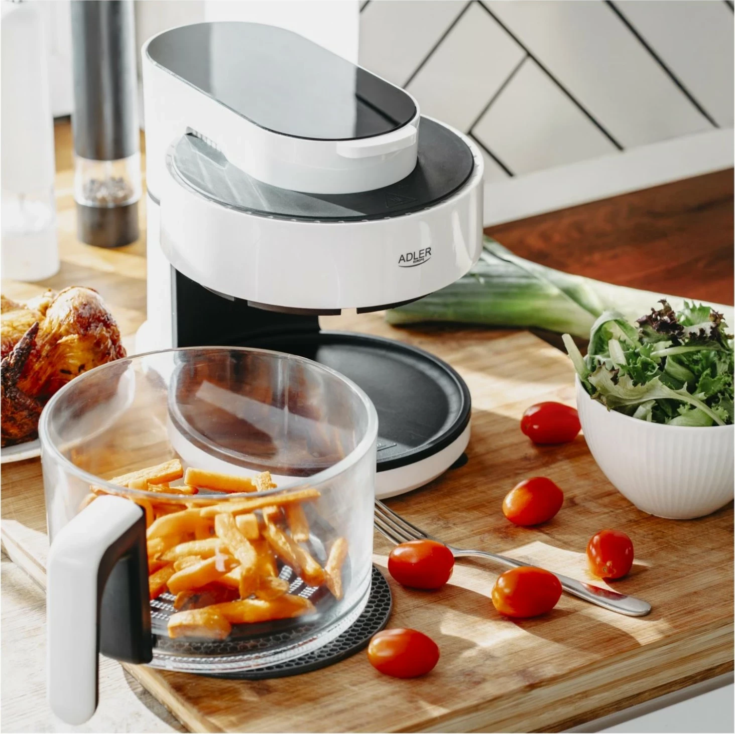 Friteza brez olja, Camry CR 6316, bela