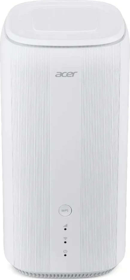 5G Wi‑Fi 6E prenosni usmerjevalnik Acer Connect X6E, 4 GB RAM, bel