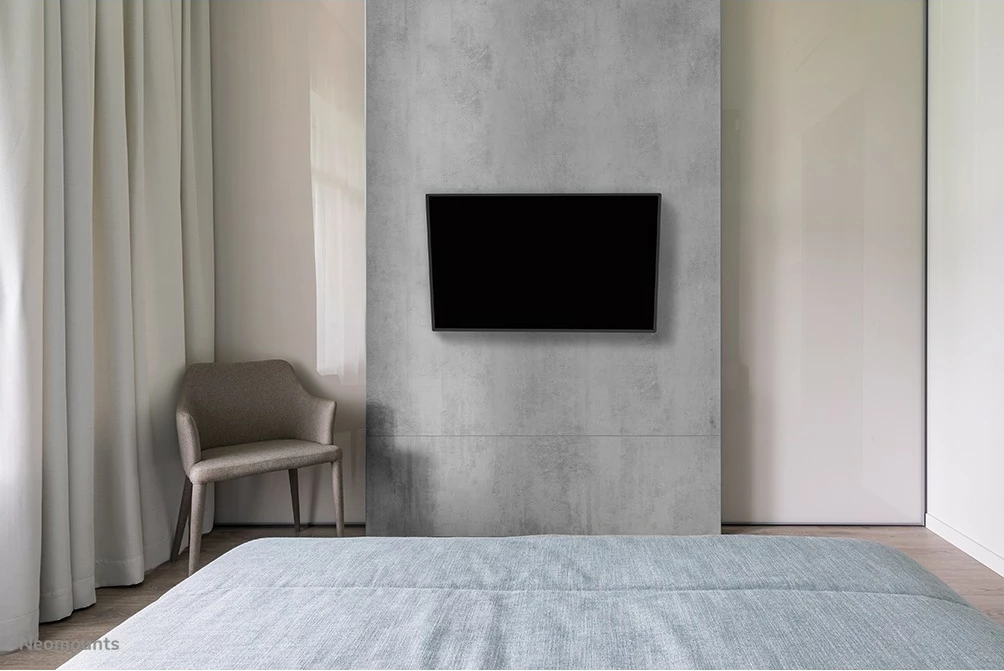 Stenski nosilec za zaslon 32"-55", Neomounts WL40-550BL12, 100x100-200x200, črn