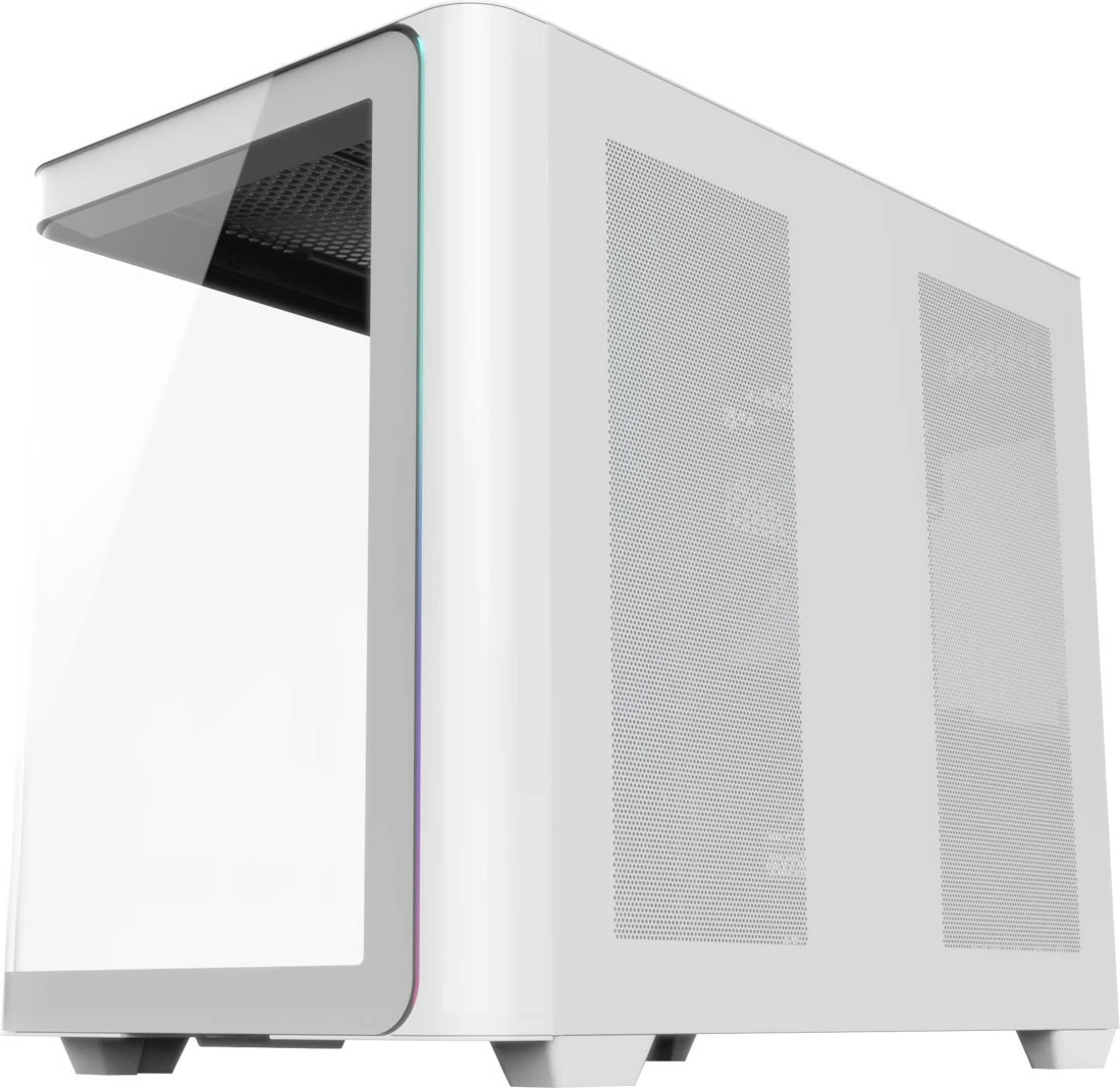 Računalniško ohišje midi tower ARGB FSP M580-WP, belo