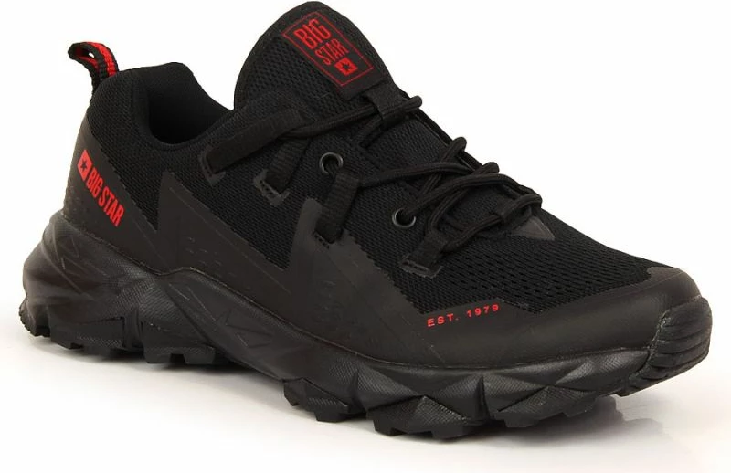 Trekking čevlji Big Star, moški, črni