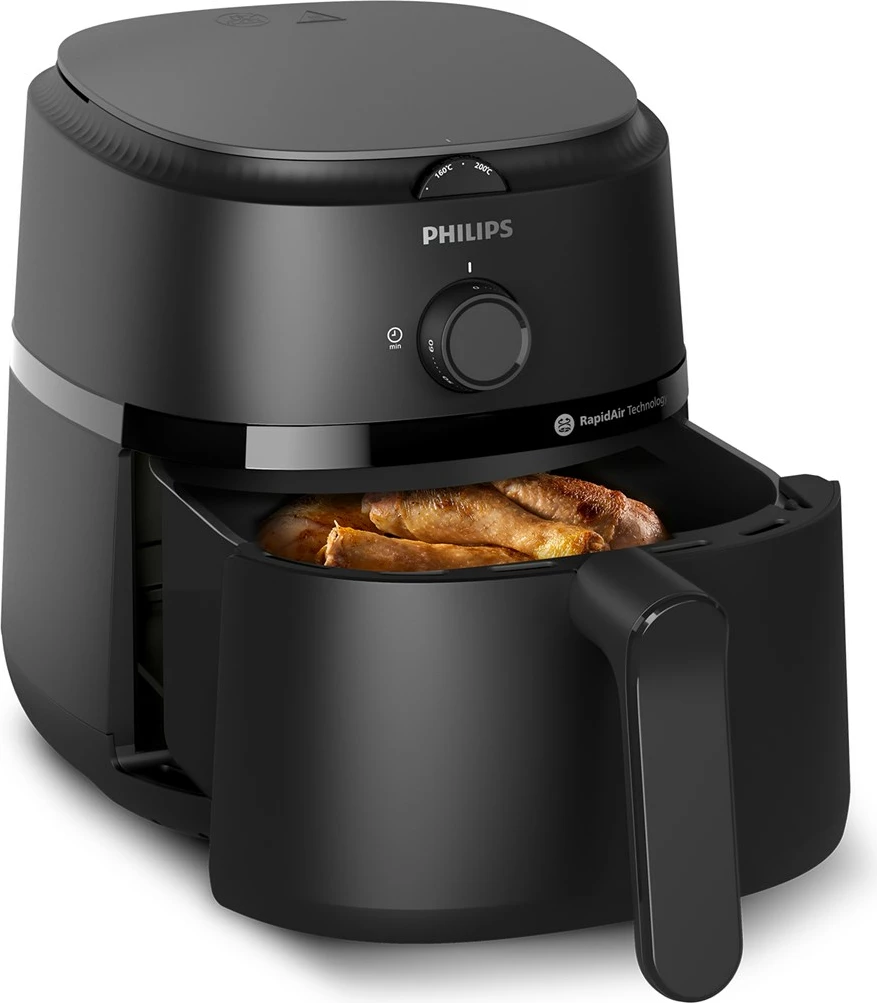 Zračna friteza Philips NA120/00, 4,2 L, 1500 W, črna
