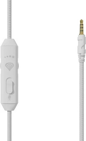 Slušalke za igralce, Genesis Toron 531, z odstranljivim mikrofonom, bele