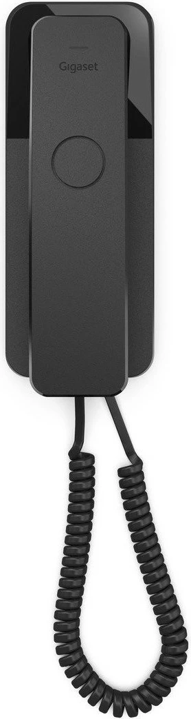 Analogen telefon z napeljavo Gigaset DESK 200, črn