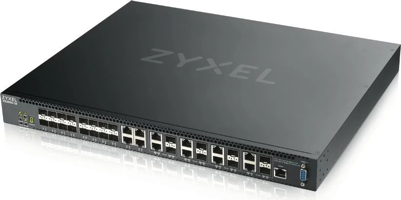 Stikalo Zyxel XS3800-28, upravljano L2+, 10G Ethernet (100/1000/10000), za vgradnjo v rack
