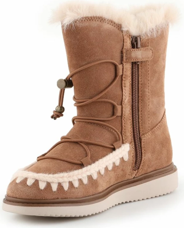 Klopote iz usnja Geox, rjave — za fante