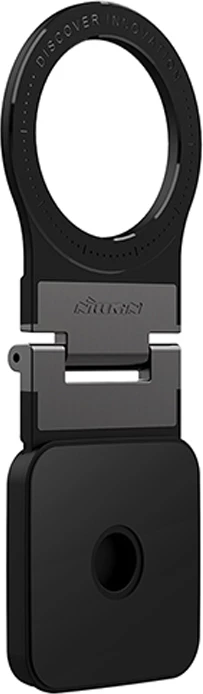 Magnetni nosilec za pametni telefon SnapFlex, Nillkin, črn, združljiv z MagSafe