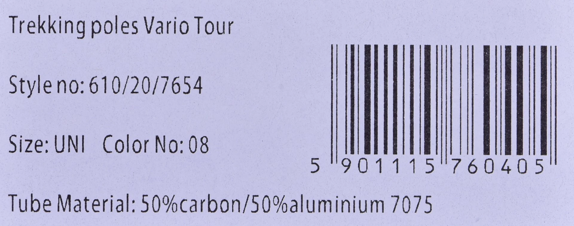 Shtiza za skitouring Vario Tour, Viking, črne