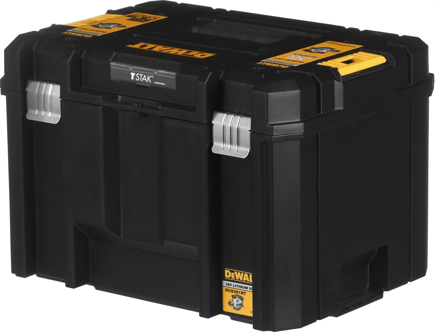 Rondna žaga, DeWALT DCS391NT, črna, srebrna, rumena