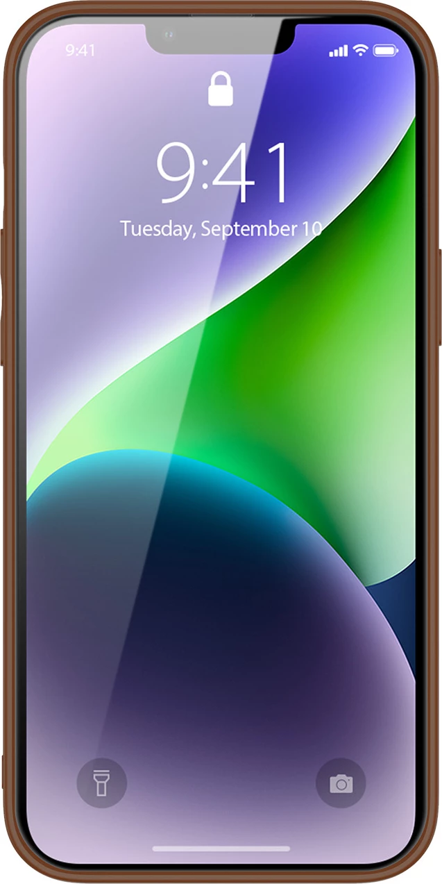 Ovitek za iPhone 14 Plus, Dux Ducis Yolo, rjav