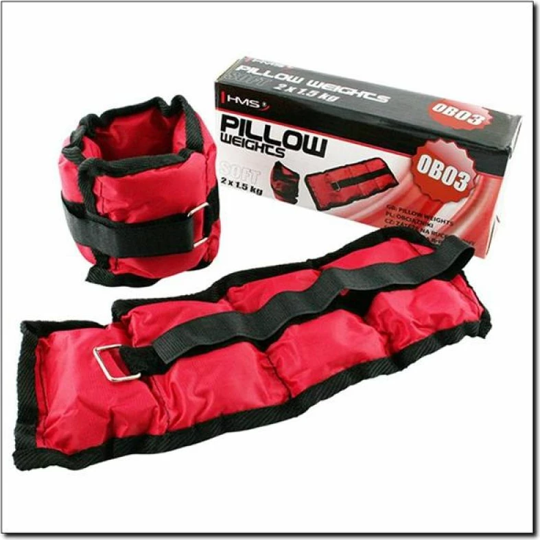 Uteži za moške in ženske HMS, rdeče
