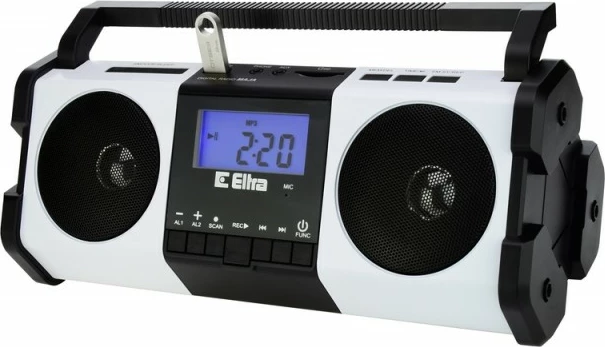 Prenosni radio Eltra MAJA, 2.0, USB, SD, FM, bel