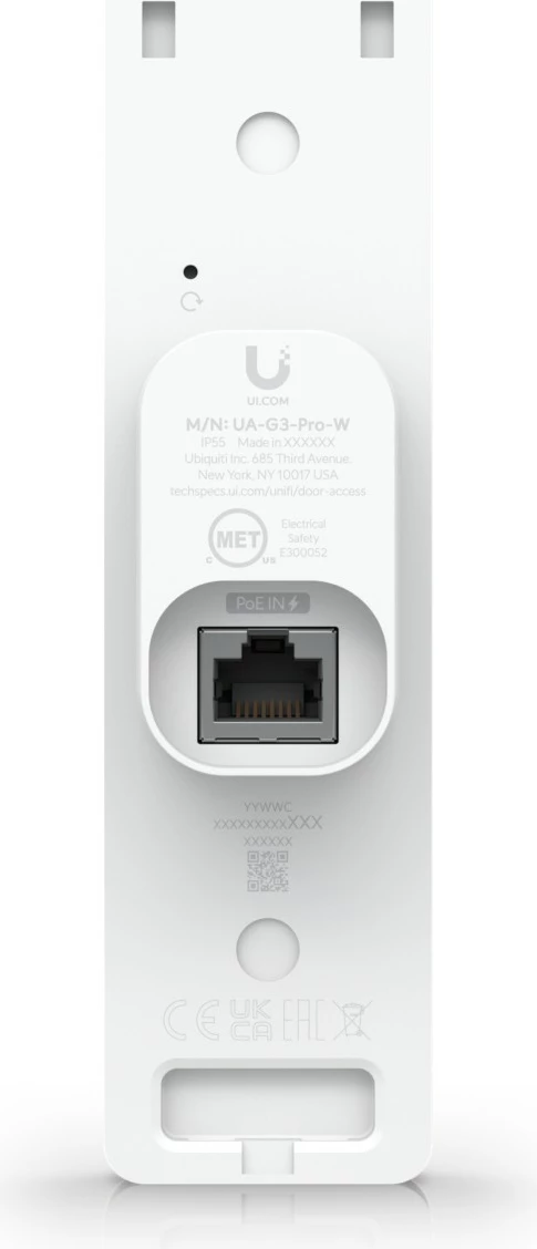 Bralnik za dostop Ubiquiti UniFi Access Reader Gen3 Pro UA-G3-Pro-W, bel