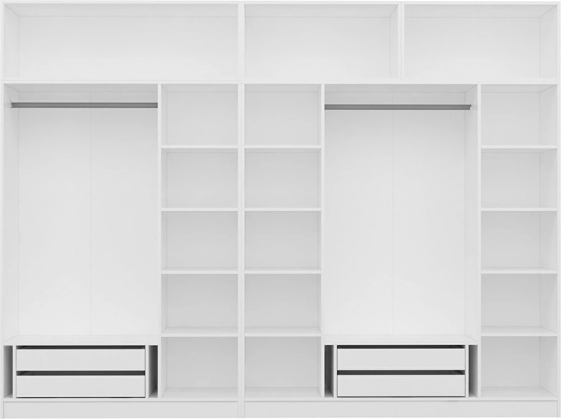 Omara Skye Decor, bela, 3949