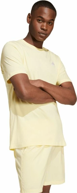 Majica za moške, adidas, rumena