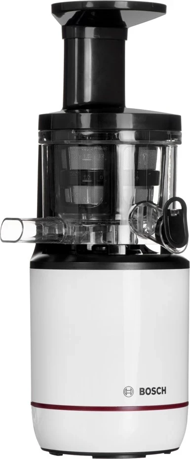 Počasen sokovnik Bosch MESM500W, 150 W, bel/črn