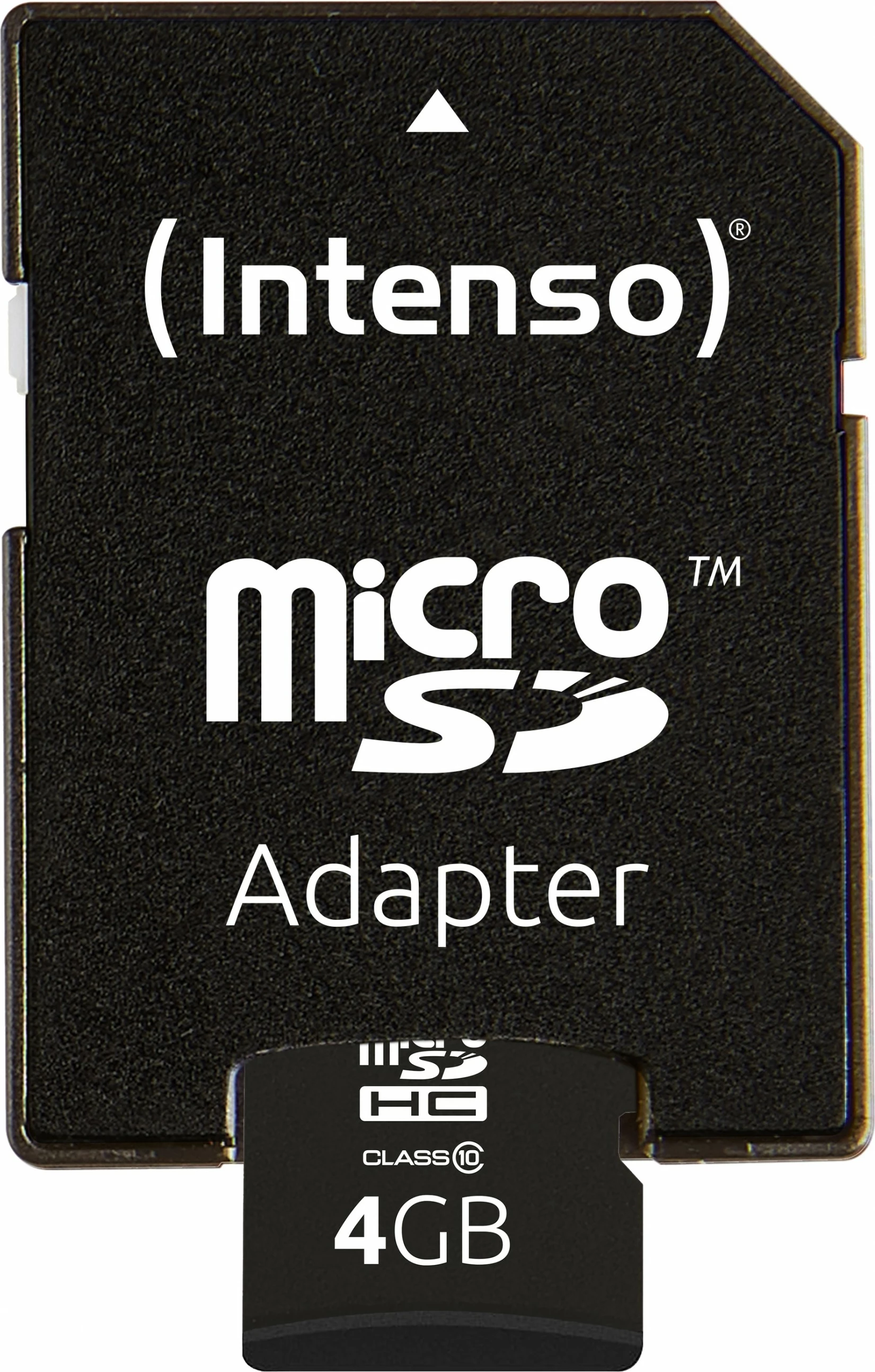 MicroSDHC kartica Intenso 4 GB, Class 10, črna