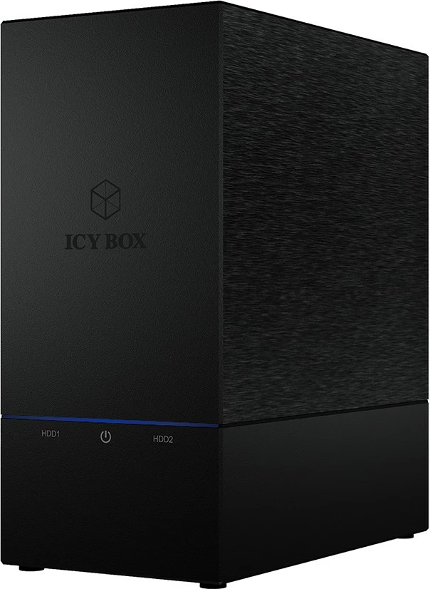 Zunanji ohišje ICY BOX IB-RD3621U3, 2x 3,5", USB 3.0, RAID, črno