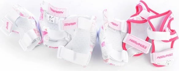 Zaščitni set za otroke Tempish, bel in črn